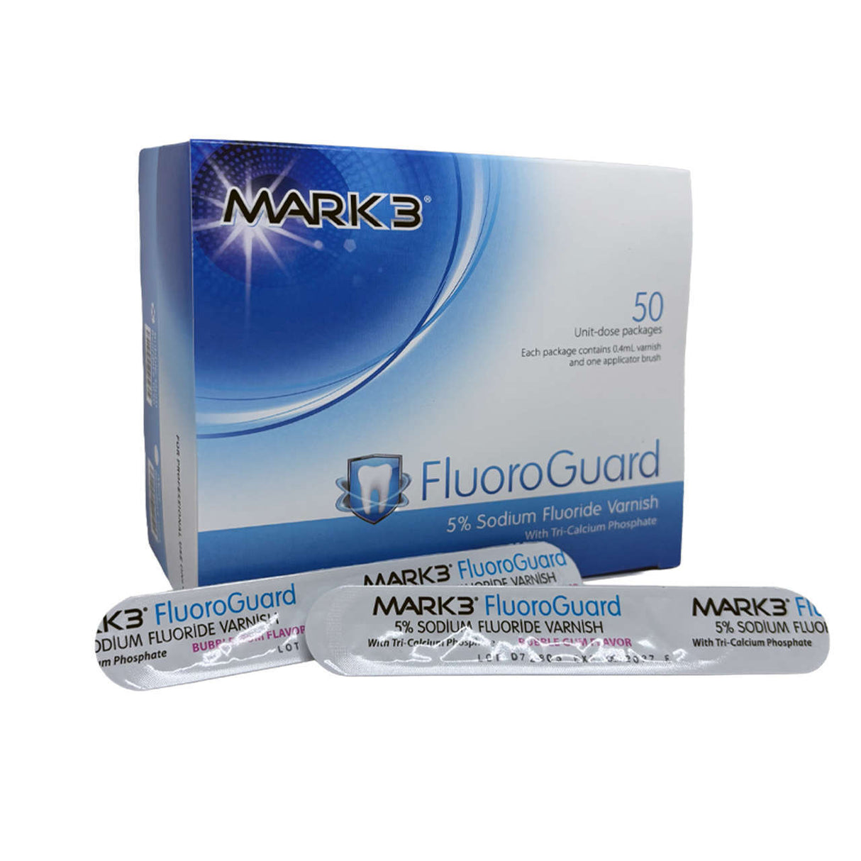 FluoroGuard  5% NAF Varnish with TCP 0.4ml  50/bx