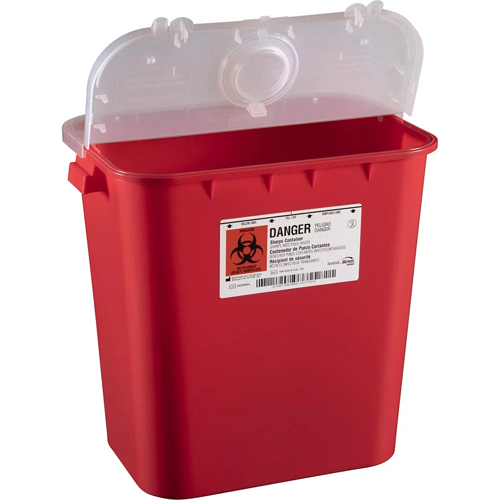 Sentinel® Sharps Container, 8GL