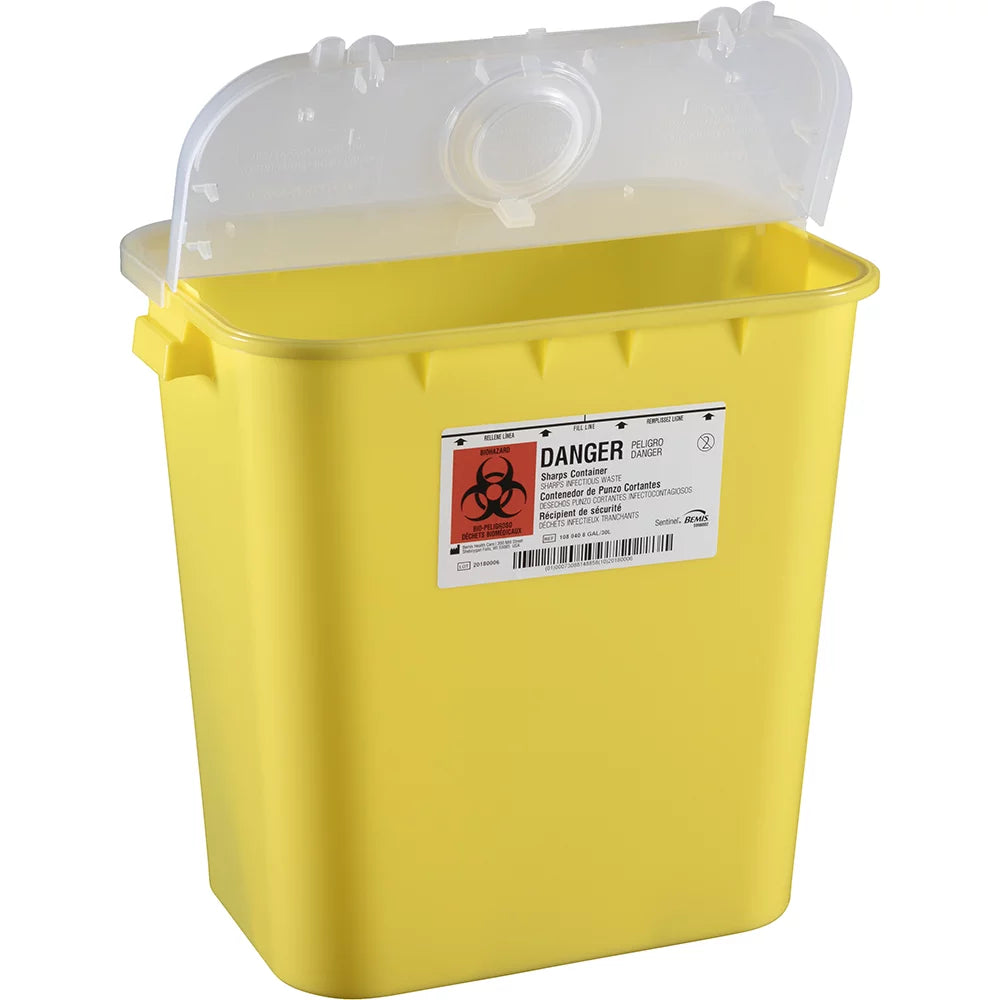 Sentinel® Sharps Container, 8GL