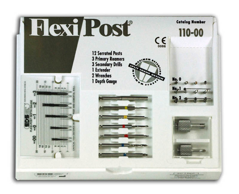 Flexi-Post® Prefabricated Split Shank Post, Assorted Introductory Kit