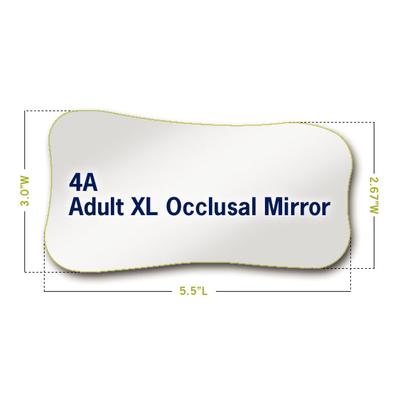 Riofoto Rhodium Intraoral Photographic Mirrors, Adult