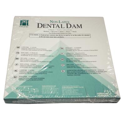 Hygenic® Nonlatex Dental Dam - Children 15/pkg - Medium Teal Green | EXP - 03/2026