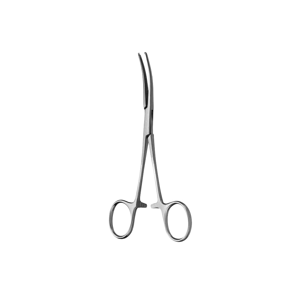 Ochsner Kocher Artery Forcep, Fine, 1x2 Teeth, Curved, Serrated, 14CM