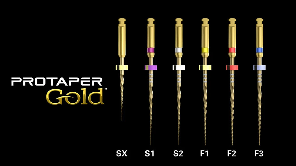 ProTaper Gold Rotary Files - 25mm F5 | EXP - 12/2025 | Clearance