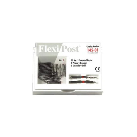 Flexi-PostĀ® Prefabricated Split Shank Post, Titanium Refills