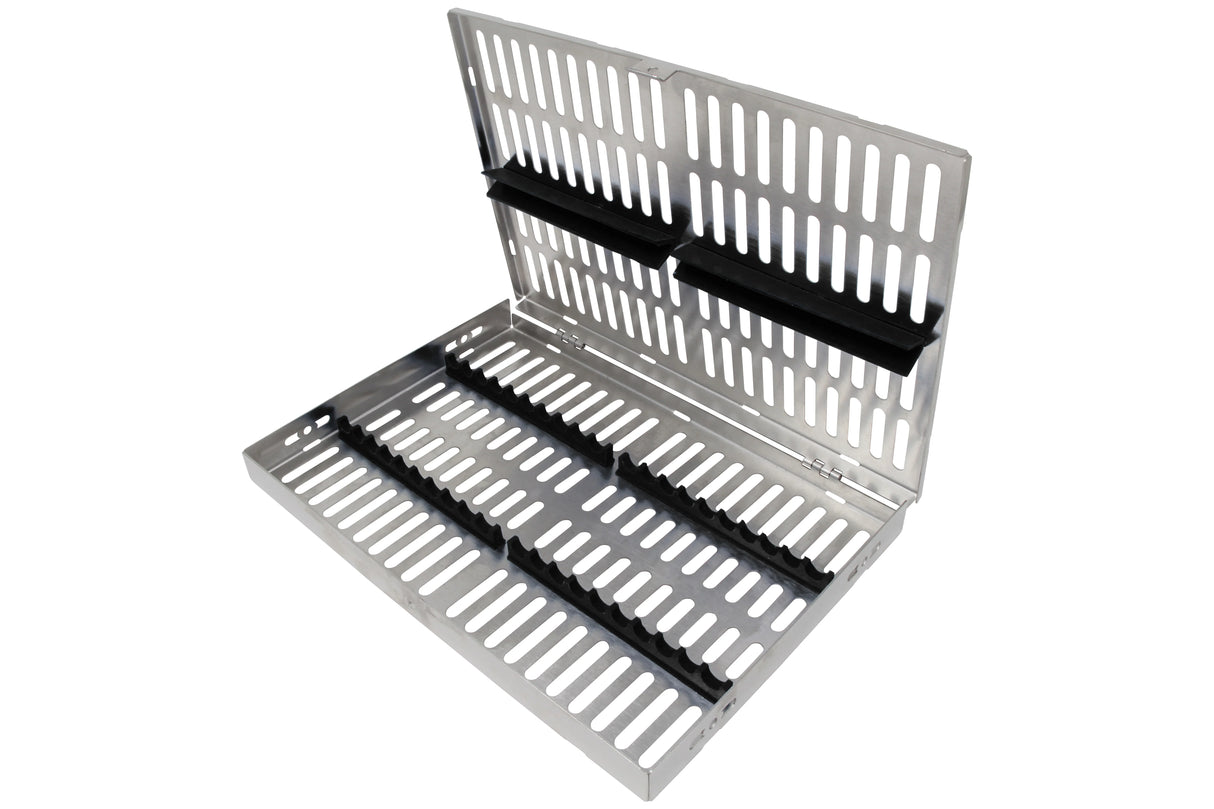 Sterilization Cassette for 20 Instruments - 260x180x22, W/O Lock, Non Detatchable