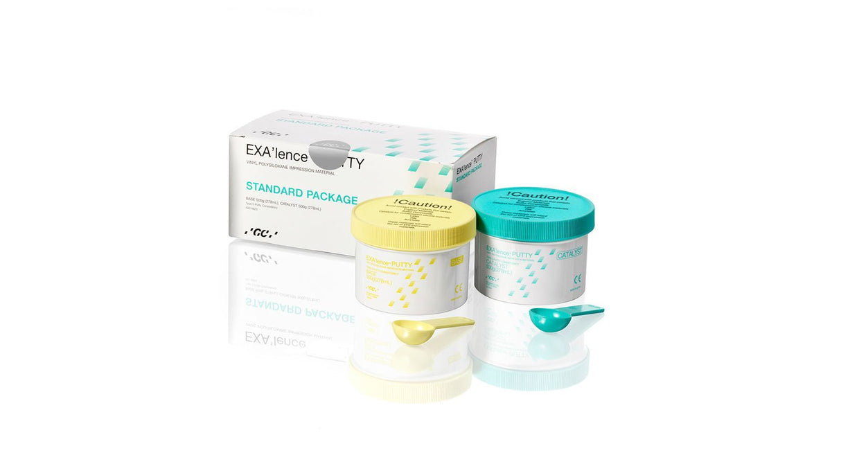 EXA’lence VPES Impression Material – Putty Standard Kit with Base and Catalyst, Fast Set