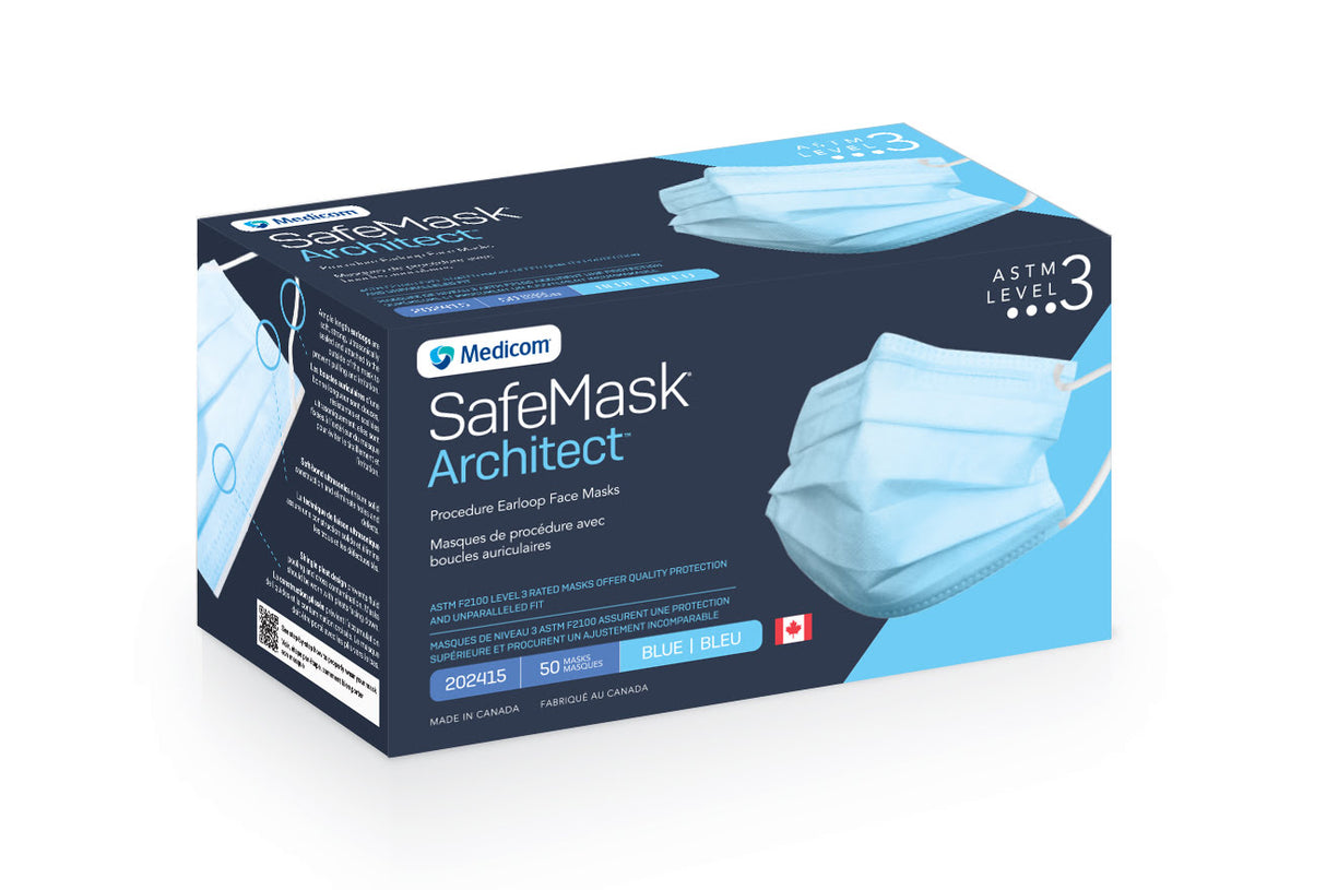 SafeMask® Architect™ Procedure Earloop Face Mask
