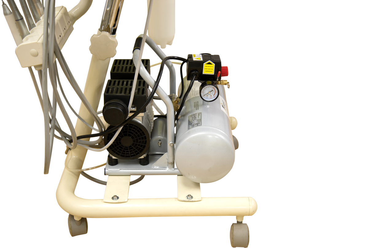 A-Series Doctors Cart with TRAD-2001 and Integrated Compressor