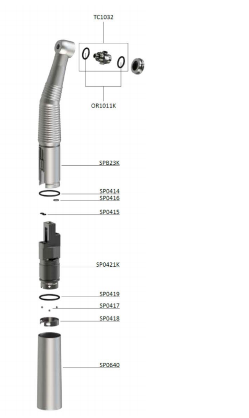Orings for Turbine Head - Pack of 10 For Model HB23K and HE22KL