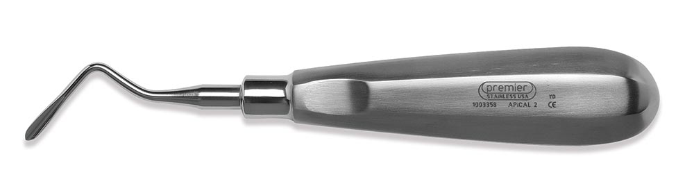 Surgical Elevators – # 2 Apical Pointed, Large Handle, Single End