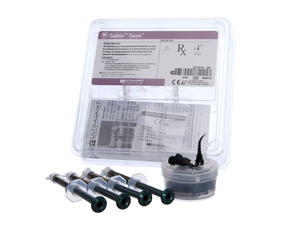 Sable™ Seek® Caries Indicator Kit