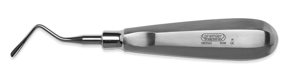 Surgical Elevators – # 302B Apical Blunt, Large Handle, Single End