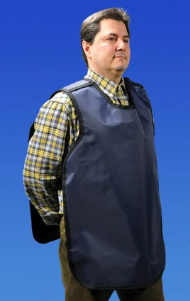 Cling Shield® Adult Pano Dual Apron, No Collar