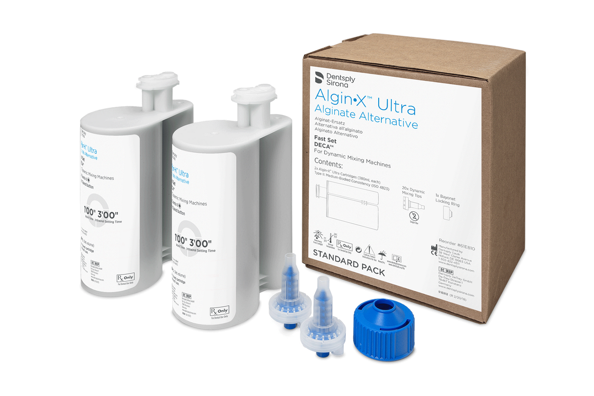 Algin•X™ Ultra DECA™ Alginate Alternative – 380 ml Cartridge Standard Pack, Fast Set