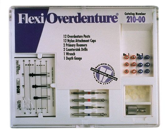 Flexi-Overdenture® 12 Post Stainless Steel Introductory Kit