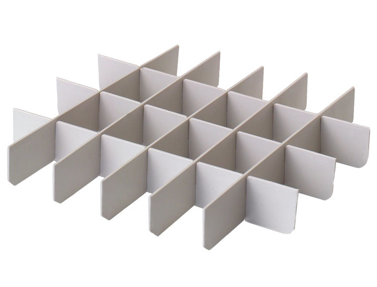 Tub Accessories – Divider, 9-5/8" x 8-5/8" x 1-5/16", Gray