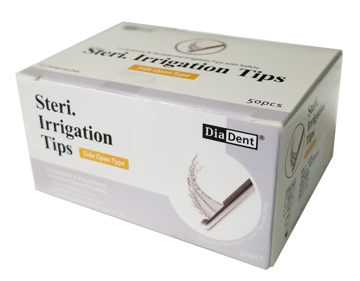 Sterilized Irrigation Tips - Side Open Type (50 pcs/box)