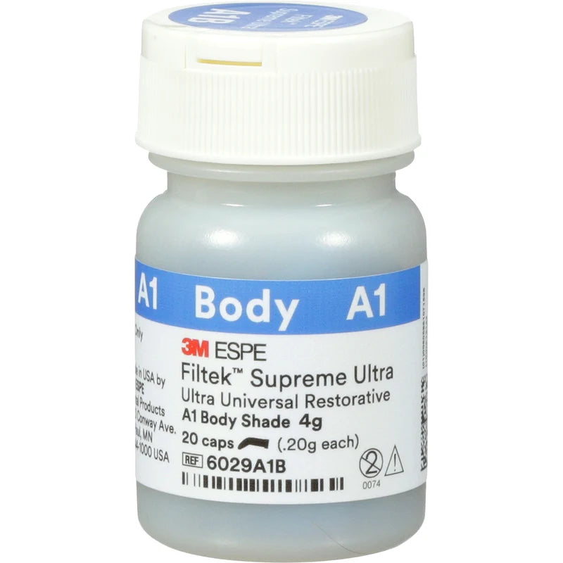 Filtek™ Supreme Ultra Universal Composite Restorative Capsule Refill, 0.2 g - Extra White Body | EXP - 02/2027 | Open Pack | Clearance