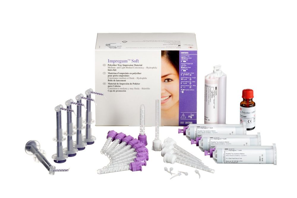 Impregum™ Soft Polyether Impression Material Tray Intro Kit