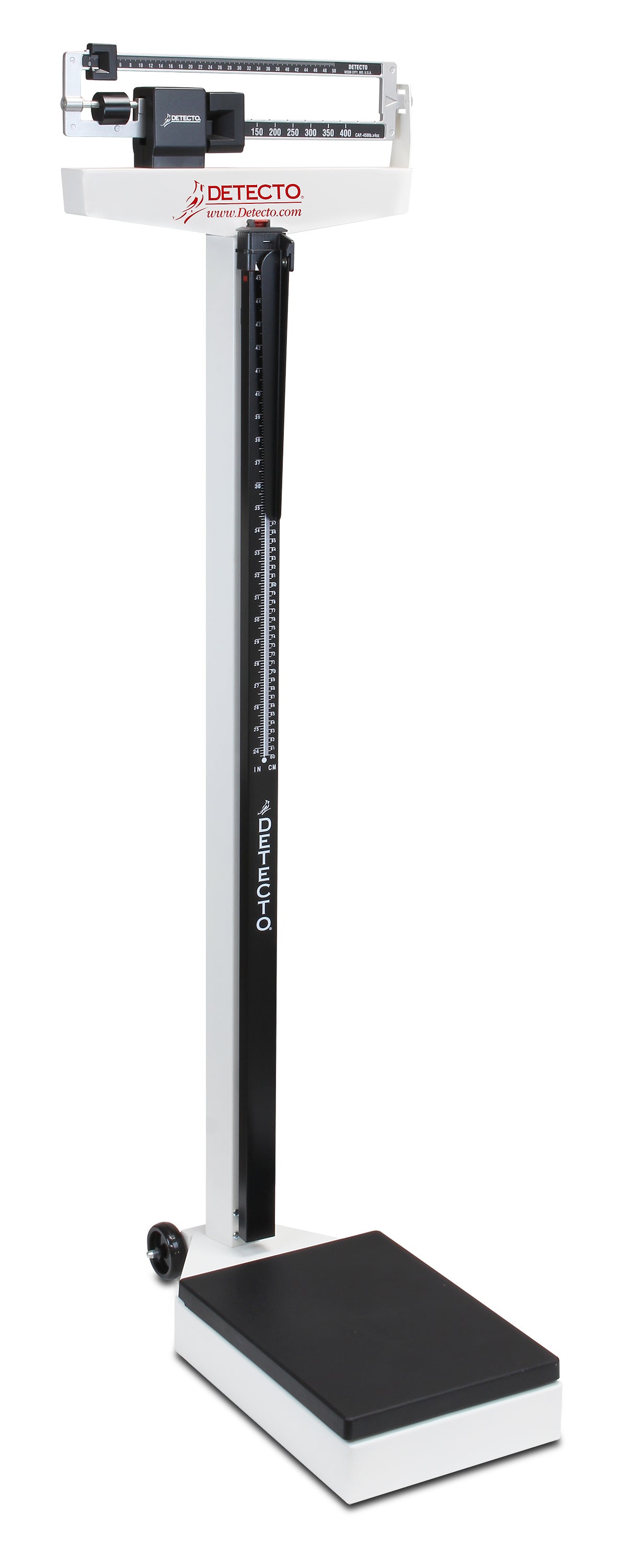 Physician Scale, Eye-Level, Mechanical, H59" 400 lb