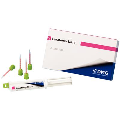 Luxatemp® Ultra Smartmix Temporary Crown and Bridge Material – 1 (15 g) Syringe, 10 Automix Tips - B1 - Open pack - EXP - 09/2025