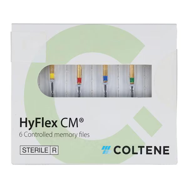 Hyflex CM Rotary File 31mm Sterile Assorted 0.04 - 0.08 6/Pk