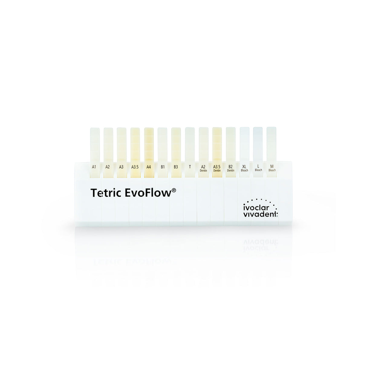 Tetric EvoFlow® Shade Guide