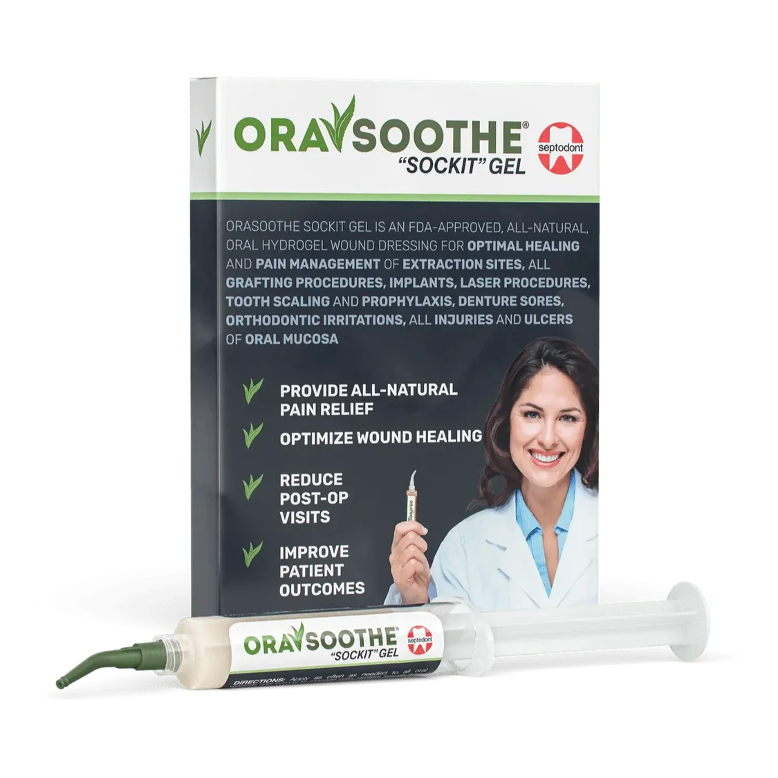 OraSoothe, Sockit Gel - 5/PK - EXP - 03/2025