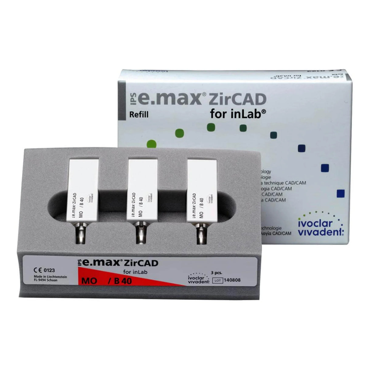 IPS e.max® ZirCAD Blocks for inLab®