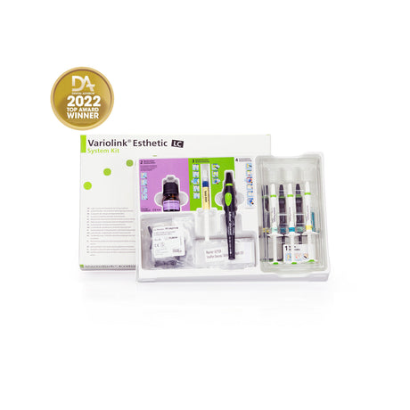 VariolinkĀ® Esthetic Luting Cement Light Curing (LC) System Kit
