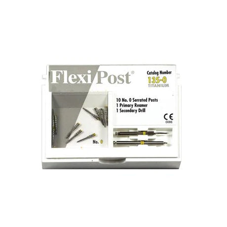 Flexi-PostĀ® Prefabricated Split Shank Post, Titanium Refills