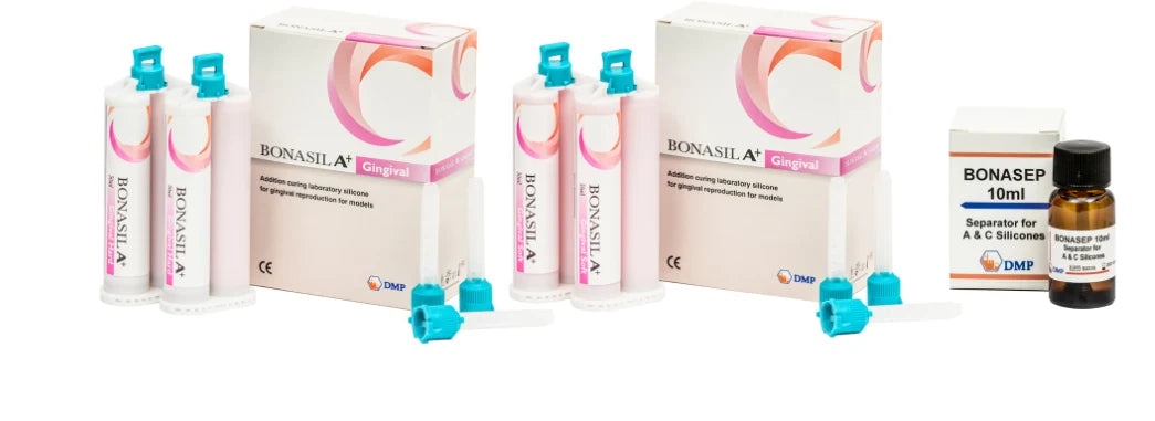 BONASIL A+ Gingival - Laboratory A-Silicon Material - Soft Gingiva Color - Standard Set | EXP - 12/2026 | Clearance