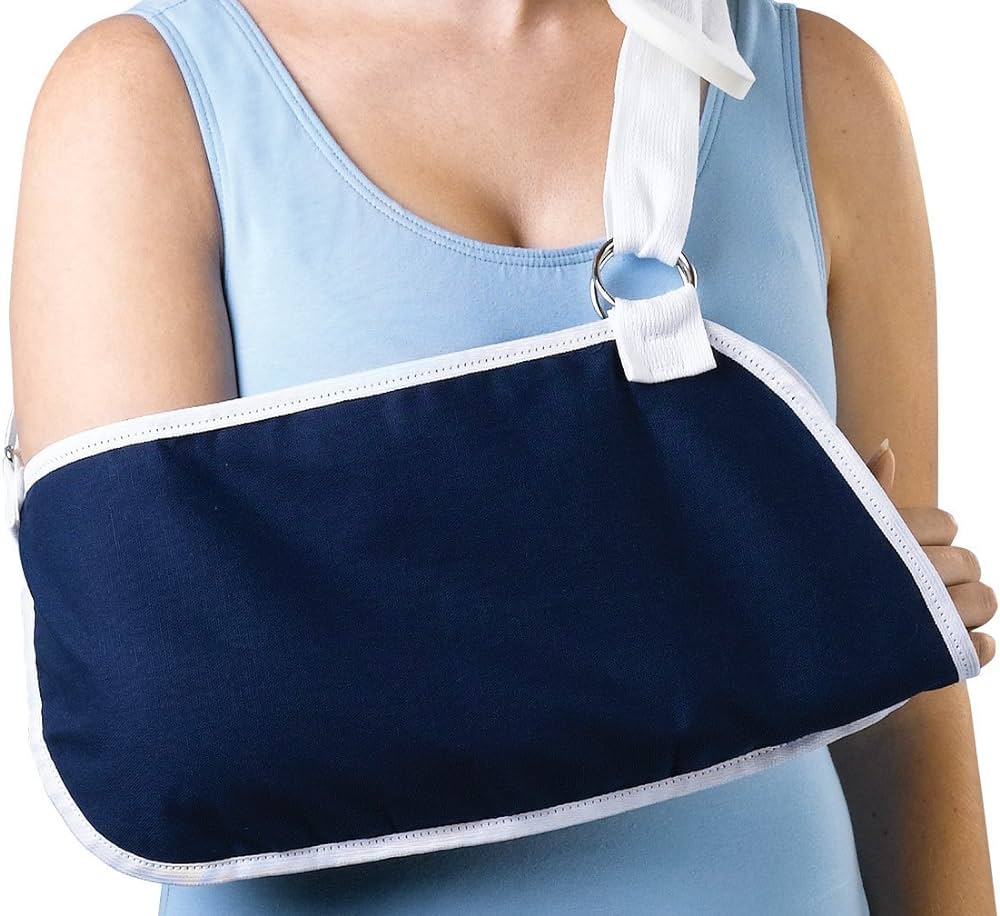 SLING ARM W/PAD AZURE BLUE LRG