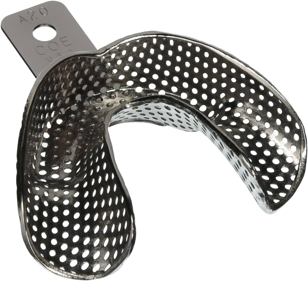 COE® Impression Trays – Depressed Anterior Individual Trays, Perforated - GC America