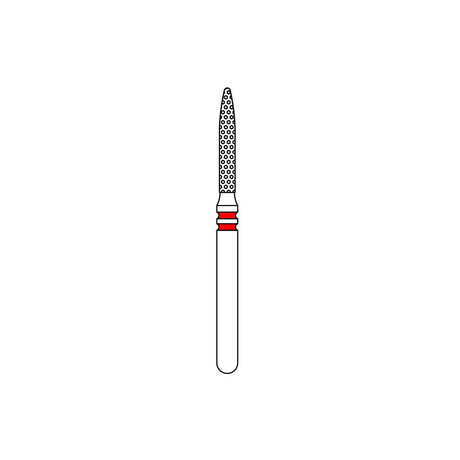 Two StriperĀ® EURO Diamond Burs 5/Pk - Flame