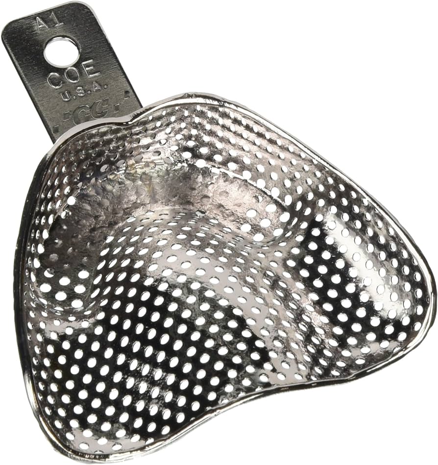 COE® Impression Trays – Depressed Anterior Individual Trays, Perforated - GC America