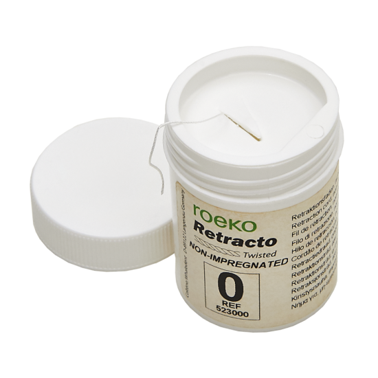 Roeko Retracto Twisted Retraction Cords – Nonimpregnated, 225 cm