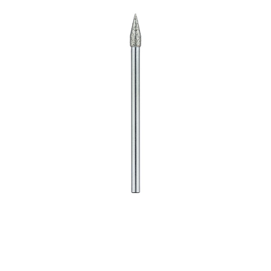 Sintered Diamond Burs – Flame, Medium Grit, 3.1 mm Diameter