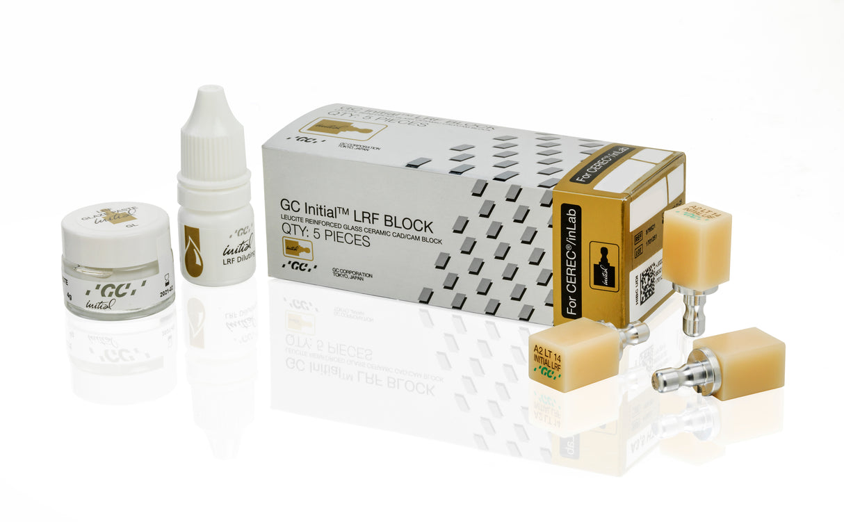 GC Initial LRF Blocks - CEREC/inLab, 5/Pkg