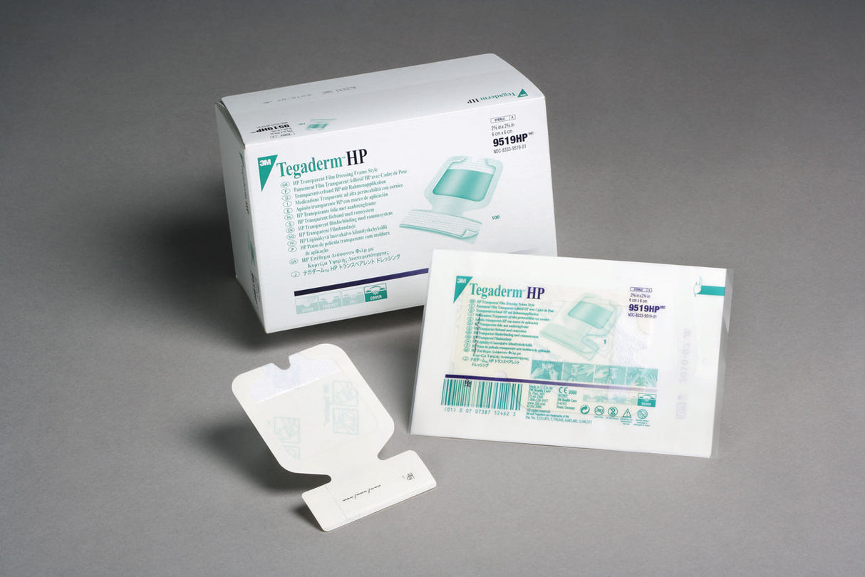 Tegaderm™ HP Transparent Film Dressing, Holding Power, Frame Style, Advanced ID