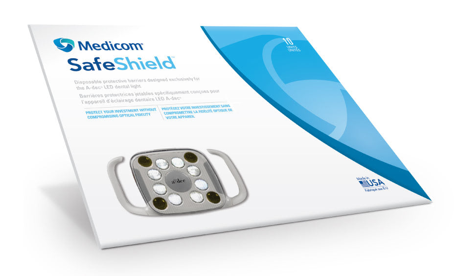 SafeShield for A-dec LED Light- 10/Pkg