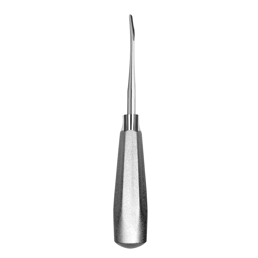 Luxating Elevator, Curved, Serrated, 4MM