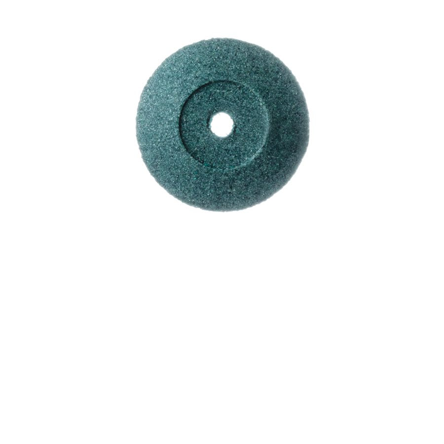 Universal Flexible Polishers 1-step System for Precious Metals, Acrylic, Cement, Amalgam and Enamel – Unmounted, Green, 10/Pkg