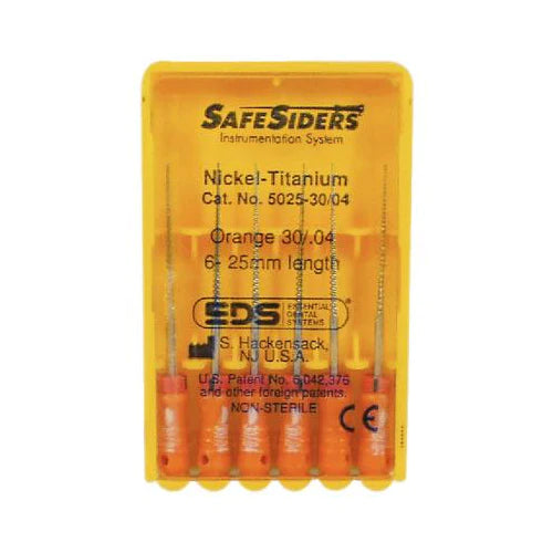 Safesiders® Endodontic Reamers – 6/Pkg