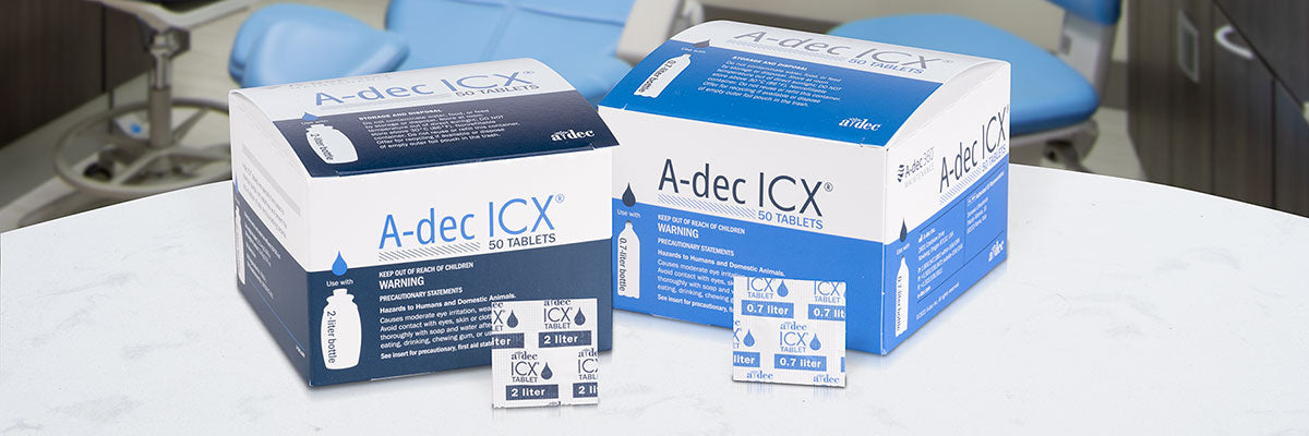 ICX Tablet Waterline Treatment, 50/Pkg