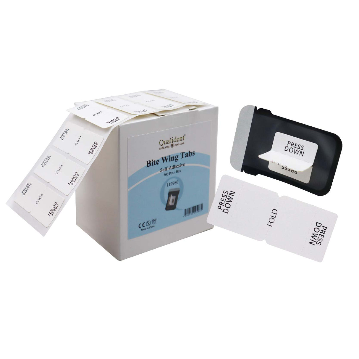 Bite Wing Tabs, White - 500/Bx