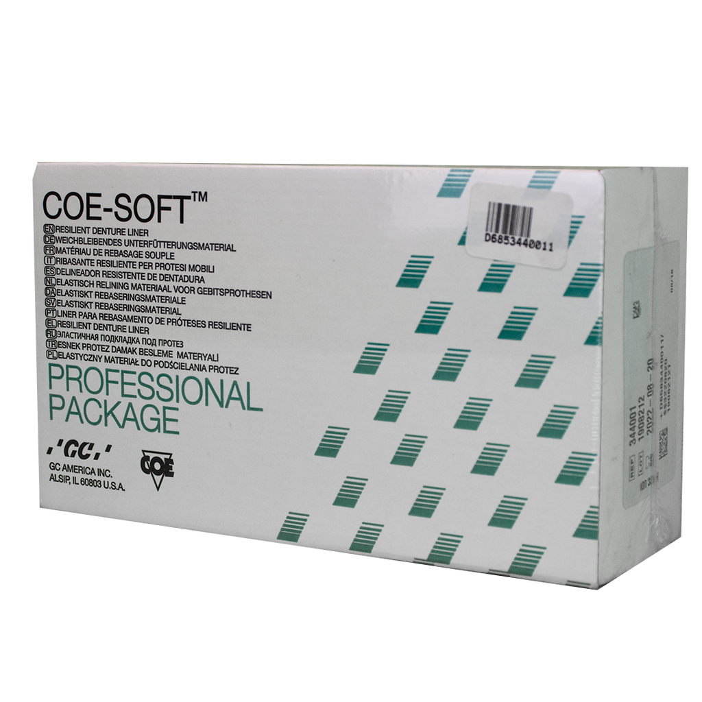 COESoft Resilient Denture Liner Professional Package 3Z Dental
