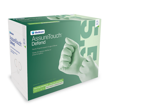 AssureTouch Defend Latex Free Surgical Gloves - 50/Bx