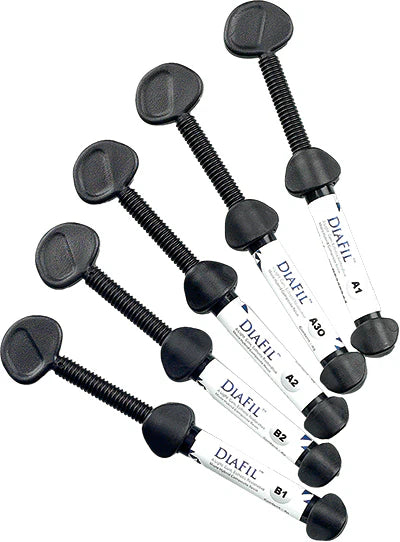 DiaFil™ Light-Cured Nanohybrid Universal Composite Syringe Refill, 4 g - A3.5 | EXP - 07/2026 | Clearance